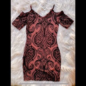 Charlotte Russe | Mini Dress | XS | Mauve